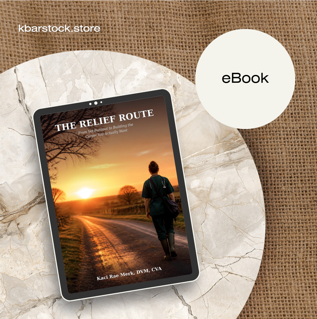 The Relief Route: From Vet Burnout to Building the Career You Actually Want